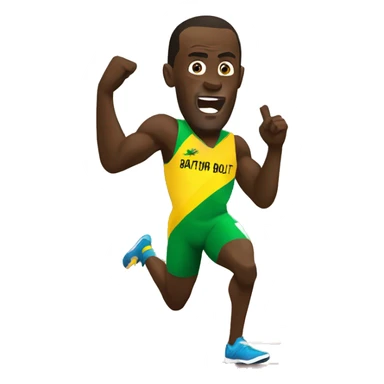 Usain bolt sticker