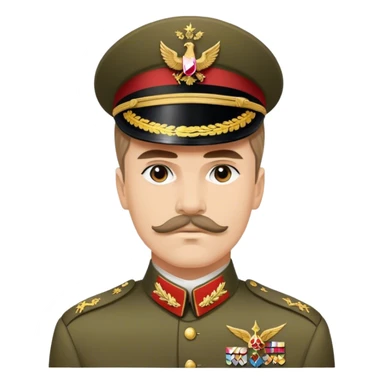 young józef piłsudzki sticker