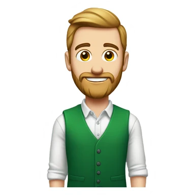 Irish guy heading to work sticker