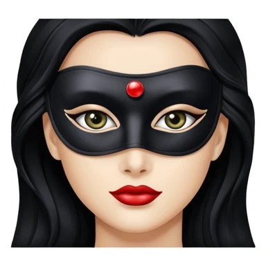 Domino eye mask just the eye mask. I like the 4th but a different style sticker