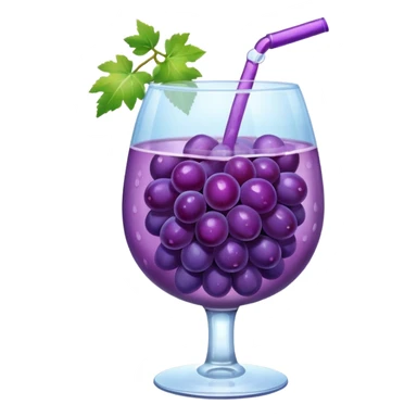 Grapes Drink sticker