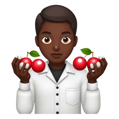 2 8ball cherries sticker