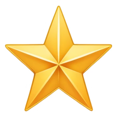 i want the star symbol but the star has to have 5 ends but the bottom left one has to be stretched out like in this image sticker