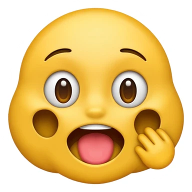 Emojis énervé qui tire la langue  sticker