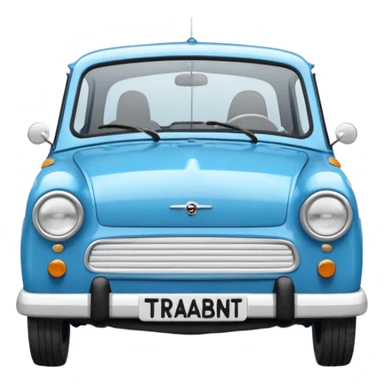 Trabant 601 blau sticker