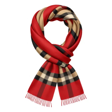 burberry scarf sticker
