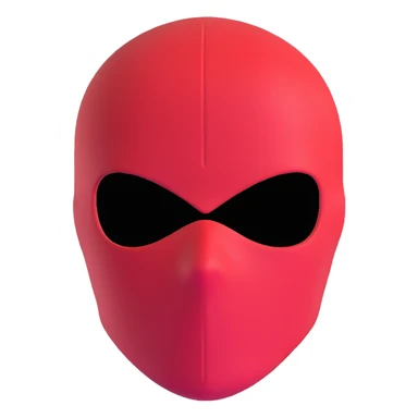 red ski mask sticker