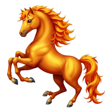 vietnamese fire horse sticker