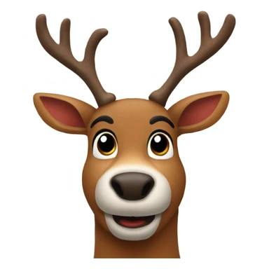 Rudolph the red nosed reindeer  sticker