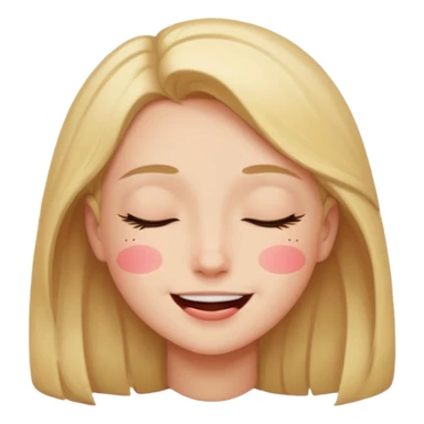 smiling face with hearts, eyes closed, blushing sticker