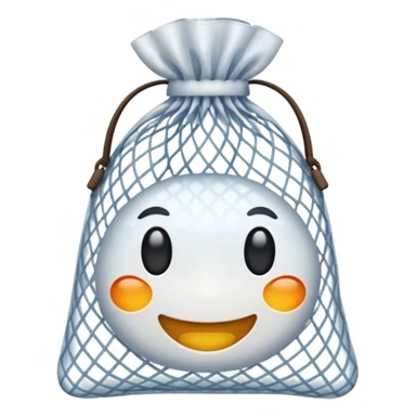 net bag,  mesh storage bag sticker