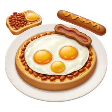 english breakfast sticker