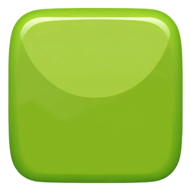 Lime Green Square sticker