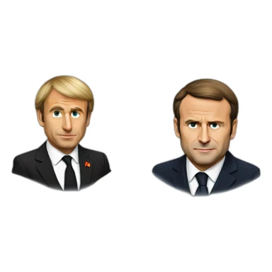 Emmanuel-macron-communist sticker