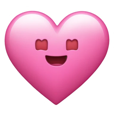 a pink heart with the letter c+m in it  sticker