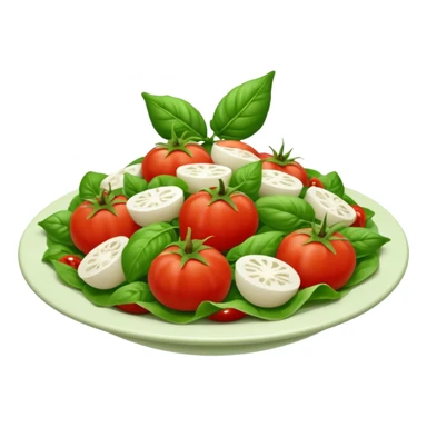 Fai un miscuglio Marinato di pomodoro fresco, cipolla, basilico e origano tutti tagliati  sticker