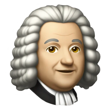 johann sebastian bach componist sticker