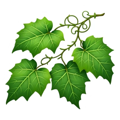 I small vine of ivy leaves  sticker