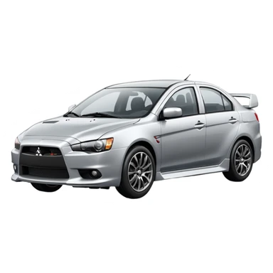 Mitsubishi lancer 10 sticker