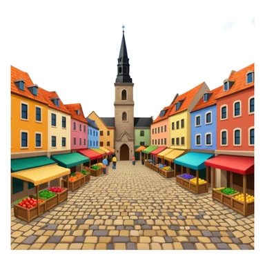 market square sticker