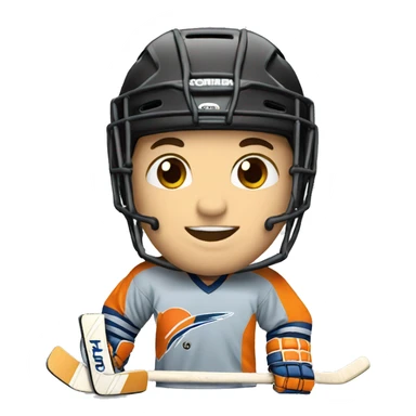 Hockey-goalie sticker