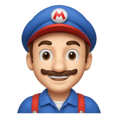 hello Mario bros  sticker