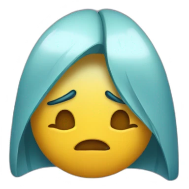 Among us character crying  sticker