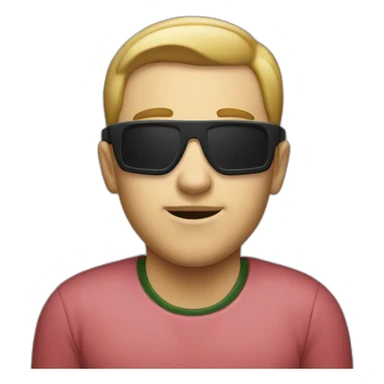 a tv with the letters tbe in the middle sticker