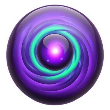 black magic sphere sticker