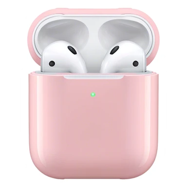 light pink apple airpod max sticker