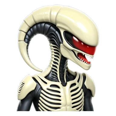 xenomorph from movie alien sticker