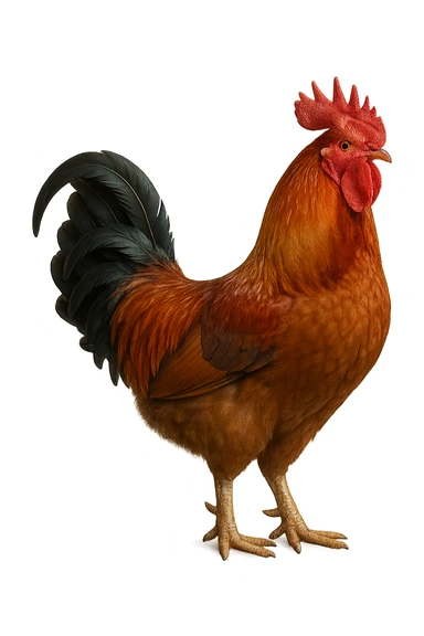 Rooster sticker
