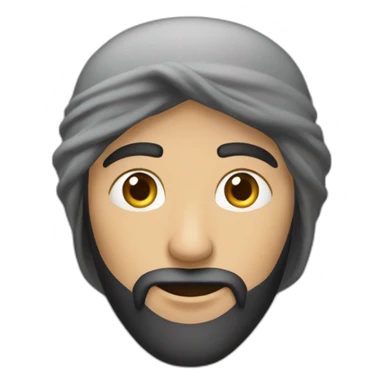 Un arabe avec un pistolet sticker