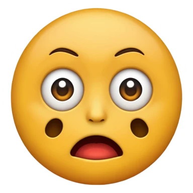 scared emoji sticker
