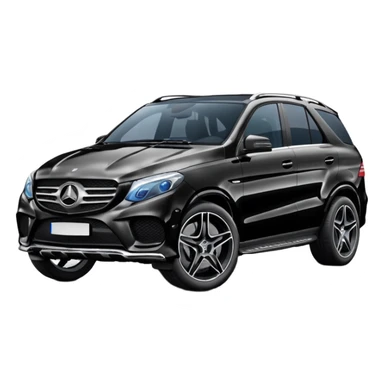 black mercedes gle sticker