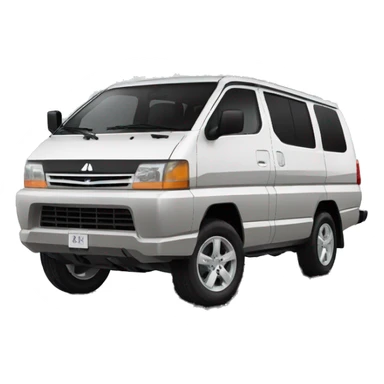 Mitsubishi delica  sticker