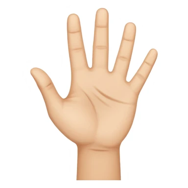 Talk to the hand with a person  sticker