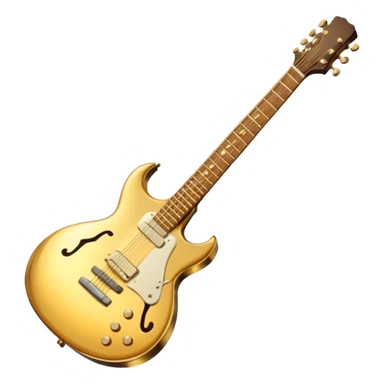 cinematic-realistic-guitar,-polished-metal,-warm-golden-reflections-dancing-along-its-surface,-soft-hands-carefully-positioned-over-the-keys,-glowing-with-an-elegant-and-airy-charm. sticker
