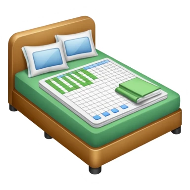 spreadsheets and bedsheets sticker