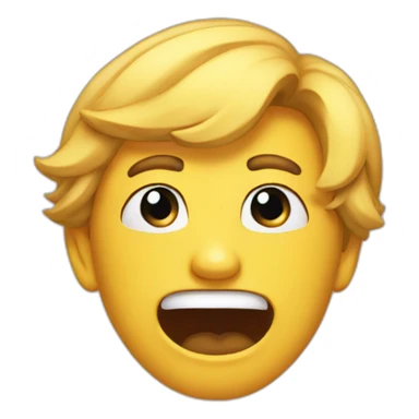 funny emogy' sticker