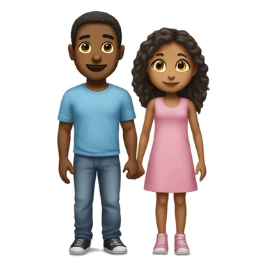 Big brother and litte sister sticker