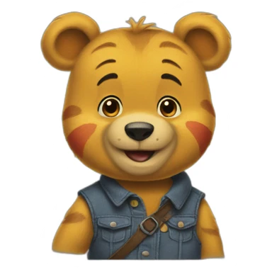 Winnie l'ourson sticker