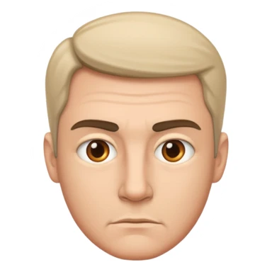 serious man  sticker