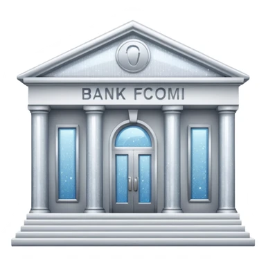 glitter white bank sticker