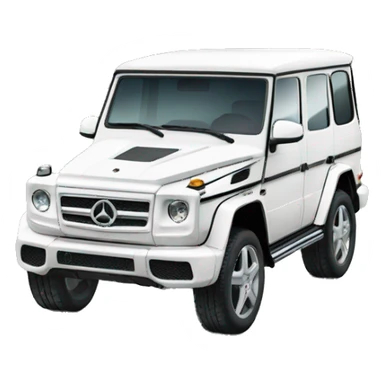 A white g wagon  sticker