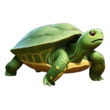 Tortue qui jeux a fornite sticker
