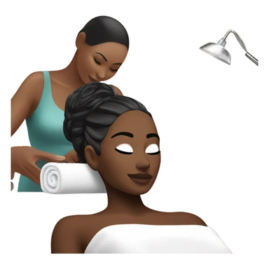 spa at a cosmetologist sticker