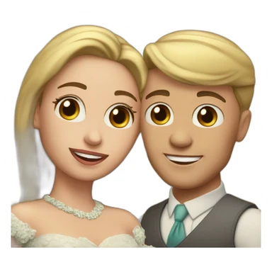 cena de pareja sticker