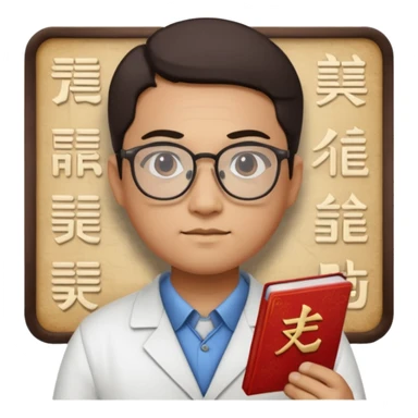 Ingeniero con letra china minipeka  sticker