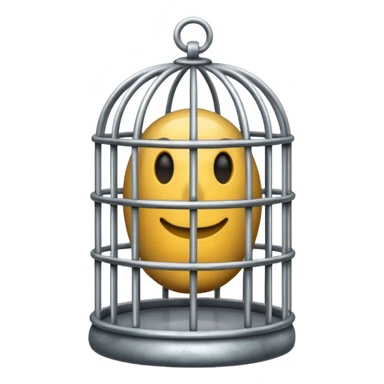 Castity cage bdsm style sticker